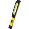 COB LED vreckové svietidlo (baterka) CAT CT1000 68 g, na batérie, čierna, žltá