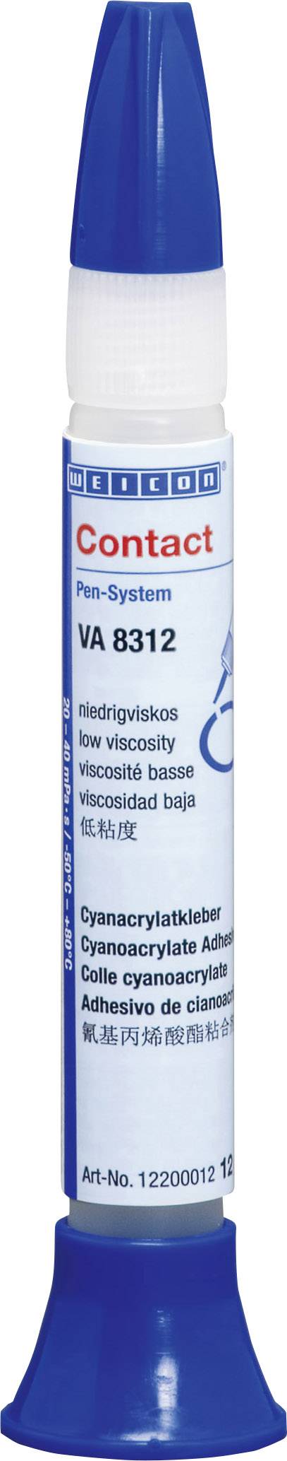 WEICON VA 8312 lepidlo 10018863 12 g