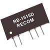 DC/DC měnič Recom RB-2405D, vstup 24 V/DC, výstup ±5 V/DC, ±100 mA, 1 W