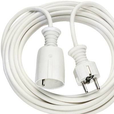 Brennenstuhl 1168444 napájecí prodlužovací kabel, bílá, 5.00 m
