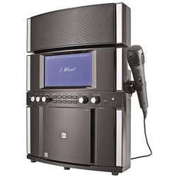 Karaoke stanice s textovým displejem a mikrofonem Dual DK 200, CD/MP3, USB, stereo