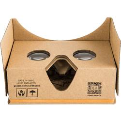 Renkforce Headmount Google 3D VR hnědá brýle pro virtuální realitu