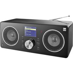 Internetové, DAB+, FM stolní rádio Dual Radio Station IR 8S, Wi-Fi, černá