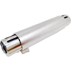 XLR adaptér Conrad Components, XLR zásuvka - XLR zásuvka, stereo, Pólů:3, 1 ks
