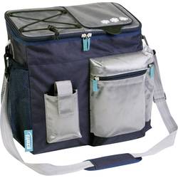 Chladicí taška (box) na party Ezetil Travel in Style 18, 18 l, námořnická, stříbrná