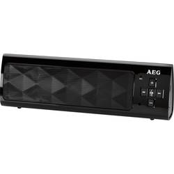 Bluetooth® reproduktor AEG BSS 4818 hlasitý odposlech (mikrofon pro telefonování), černá