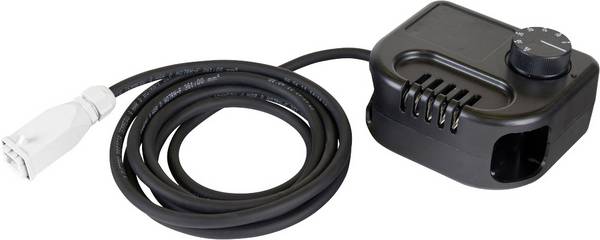 Master Klimatechnik TH-5 Raumthermostat mit 3m Kabel TH 5 termostat topení     černá