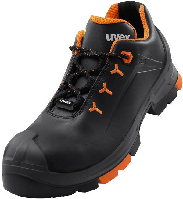 uvex 2 6502241  bezpečnostní obuv S3, velikost (EU) 41, černá, oranžová, 1 pár