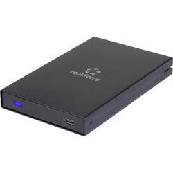 Pouzdro pevného disku SATA 2.5 " Renkforce RF-4233384, USB-C™ USB 3.1, černá
