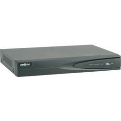 Síťový IP videorekordér (NVR) pro bezp. kamery Roline RNR0104P 21.19.7310, 4kanálová