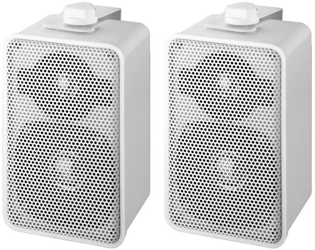 Monacor EUL-42/WS ELA nástěnný reprobox 10 W bílá 1 pár