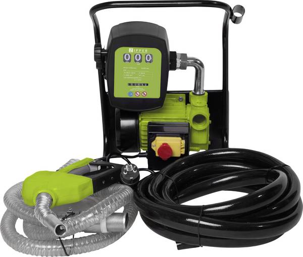 Zipper ZI-DOP600 ZI-DOP600 elektrické a dieselové čerpadlo 230 V 2400 l/h se chráněnou zástrčkou, s počítadlem