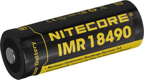 NiteCore 18490IMR speciální akumulátor 18490 Li-Ion 3.7 V 1100 mAh