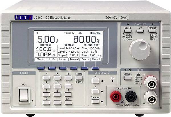Aim TTi LD400 elektronická zátěž 80 V/DC 80 A 400 W
