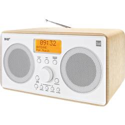 DAB+ stolní rádio Dual DAB 27, DAB+, FM, dřevo