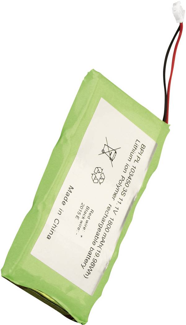 Albrecht 1.800 mAh DR 850 radioakumulátor  11.1 V 1.800 mAh