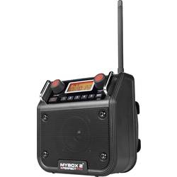 FM outdoorové rádio PerfectPro Mybox 2, AUX, UKW, čierna
