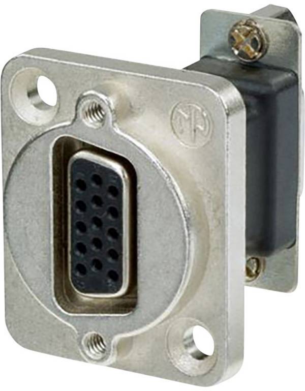 Neutrik NADB15FF D-SUB adaptér D-SUB zásuvka 15pólová - D-SUB zásuvka 15pólová  1 ks