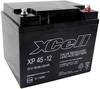 XCell XP 45 - 12 XP4512 olověný akumulátor 12 V 45 Ah olověný se skelným rounem (š x v x h) 197 x 170 x 165 mm šroubované M6 bezúdržbové, VDS certifikace