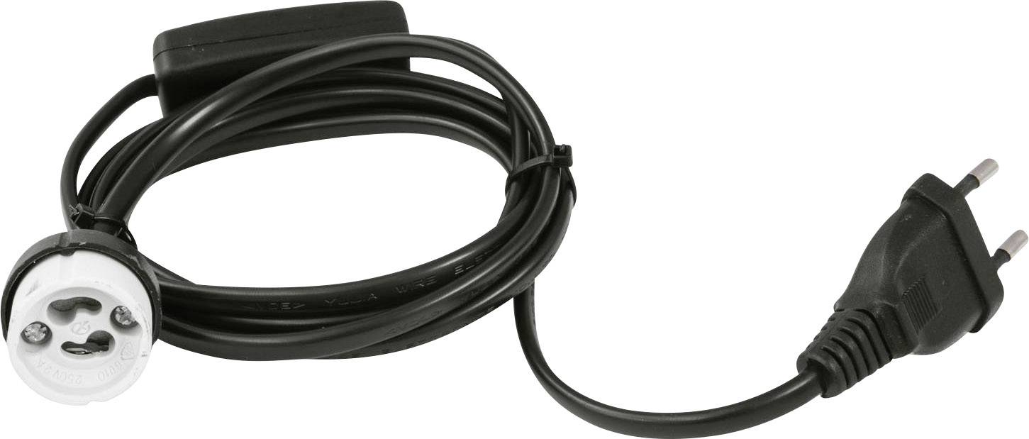 Objimka Pro Zarovku Gu10 Eurolite 51100667 230 V Cerna Conrad Cz