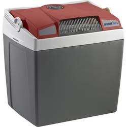 Přenosná lednice (autochladnička) MobiCool G26 DC 12 V šedá, červená 25 l
