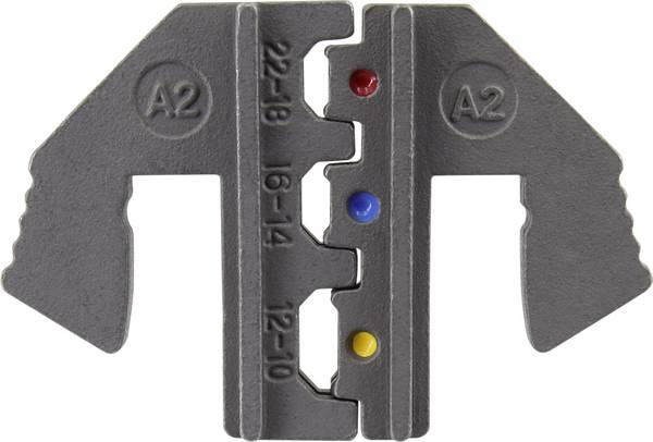 TOOLCRAFT PLE-0A2 Lisovací vložky Krimpovací nástavec pro izolované konektory Vhodné pro značku (kleště): TOOLCRAFT PZ-500