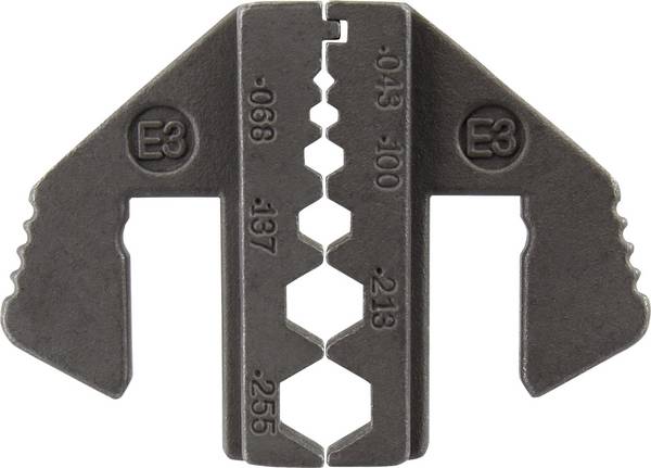 TOOLCRAFT PLE-0E3 Lisovací vložky Krimpovací nástavec  pro koaxiální zásuvky Vhodné pro značku (kleště): TOOLCRAFT PZ-500