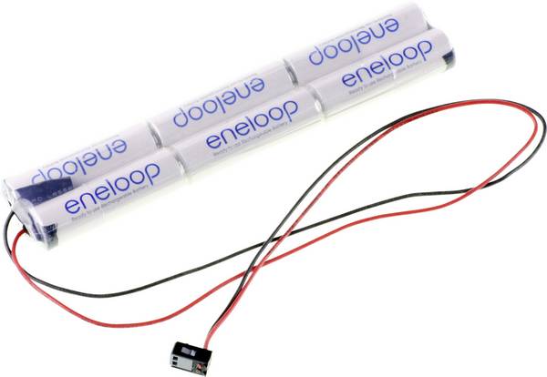 Panasonic eneloop Inline L2x3 MPX Akupack 6 x AA s kabelem, se zástrčkou Ni-MH 7.2 V 1900 mAh