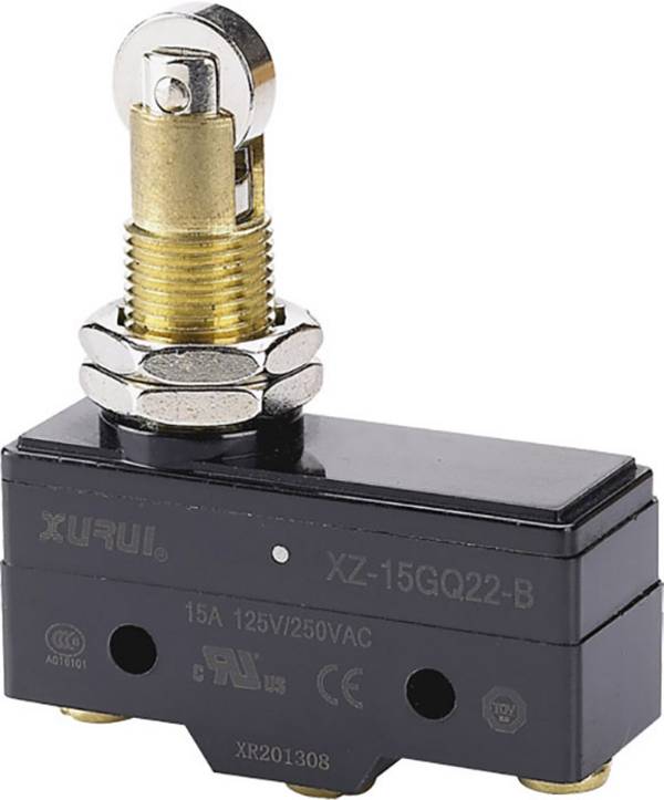<br> TRU COMPONENTS<br> XZ-15GQ22-B<br> mikrospínač<br> 250 V/AC<br> 15 A<br> 1x zap/(zap)<br> <br> bez aretace<br> 1 ks<br> <br>