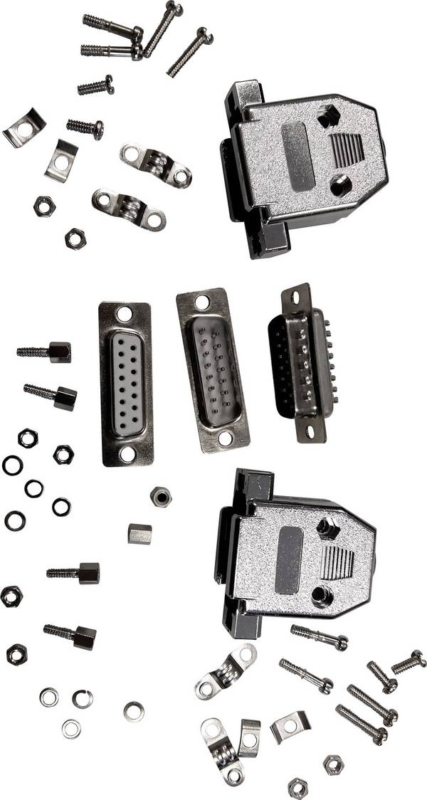 BKL Electronic 10122002 D-SUB zástrčka 180 ° Pólů: 15 pájené 1 ks