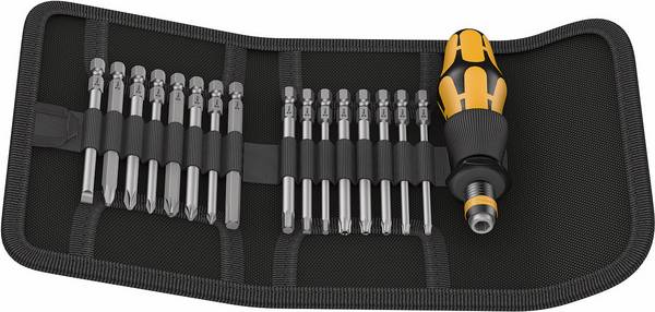 Wera Kraftform Kompakt 60 ESD 05051043001 sada bitů, 1/4" (6,3 mm)