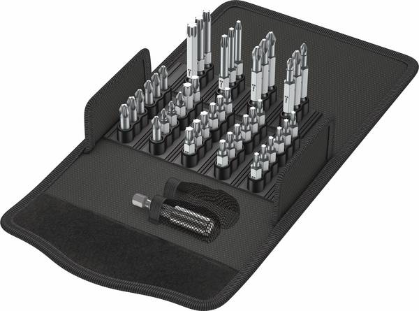 Wera Bit-Safe 43 Universal 1 05057450001 sada bitů, 43dílná, křížový PZ, křížový PH, Vnitřní T-profil, 1/4" (6,3 mm)