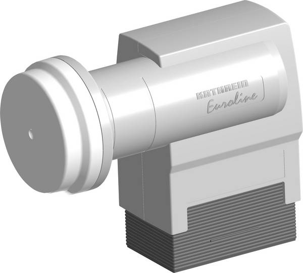 Kathrein KEL 440 satelitní konvertor Quattro-LNB   Velikost feedu: 40 mm  šedá, bílá