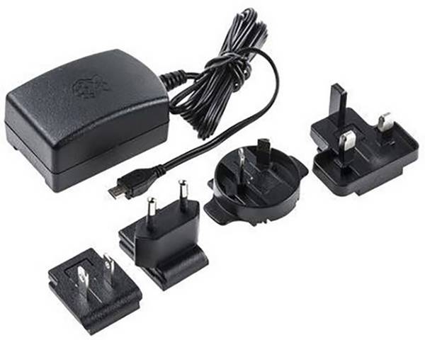 Raspberry Pi® T5989DV zásuvkový napájecí adaptér, stálé napětí Vhodné pro (vývojové sady): Raspberry Pi® Výstupní proud (max.) 2500 mA 1 x micro USB 2.0 zástrčka B