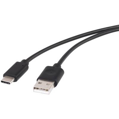 Dva kabely s USB konektory: vlevo USB-C konektor, vpravo tradiční USB-A konektor. Oba černé a umístěné vedle sebe.