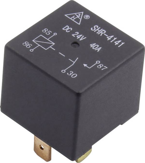 TRU COMPONENTS SHR-4141A SHR-12VDC-F-A 4pin 1433305 relé motorového vozidla , 40 A