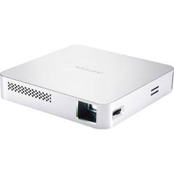 DLP projektor Aiptek MobileCinema i70 Světelnost (ANSI Lumen): 70 lm 854 x 480 WVGA 1000 : 1 stříbrná