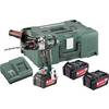 Aku príklepová vŕtačka Metabo SB 18 LTX 602192960, 18 V, 4 Ah, Li-Ion akumulátor