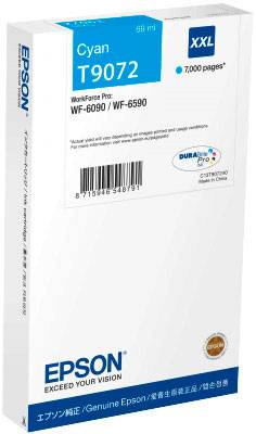 Epson Ink T9072 originál azurová C13T907240-0