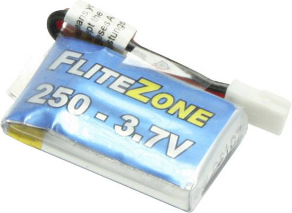 FliteZone C6107 akupack Li-Pol (modelářství), 3.7 V, 250 mAh, články 1, 20 C, Softcase, Mini