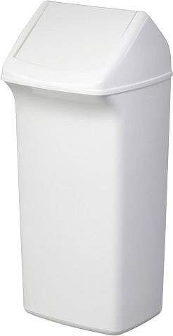 Durable DURABIN FLIP 40 VEH2013001 odpadkový koš 40 l (d x š x v) 366 x 320 x 747 mm polyetylén bílá 1 ks