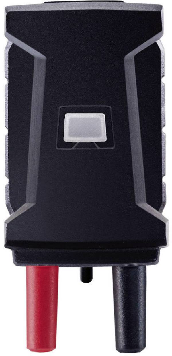 testo 0590 0021 měřicí adaptér, Mini T zásuvka - 4 mm zástrčka, ochrana proti nechtěnému dotyku, černá