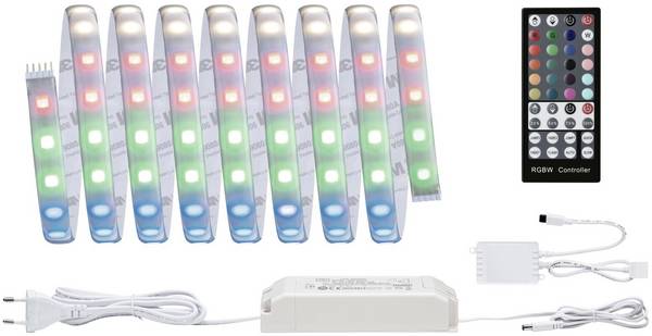 Paulmann MaxLED RGBW 70628 LED pásek základní sada konektor 24 V 3 m RGB, teplá bílá 1 ks