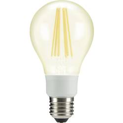 LED žárovka Sygonix STA6103clear 230 V, E27, 12 W = 100 W, teplá bílá, A++, vlákno, 1 ks