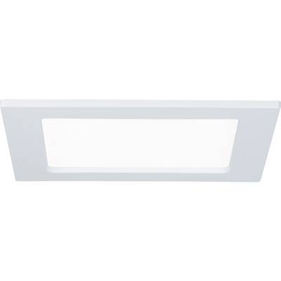 Obdélníkový LED panel s bílým rámečkem svítí rovnoměrně. Vhodný pro moderní vnitřní osvětlení.