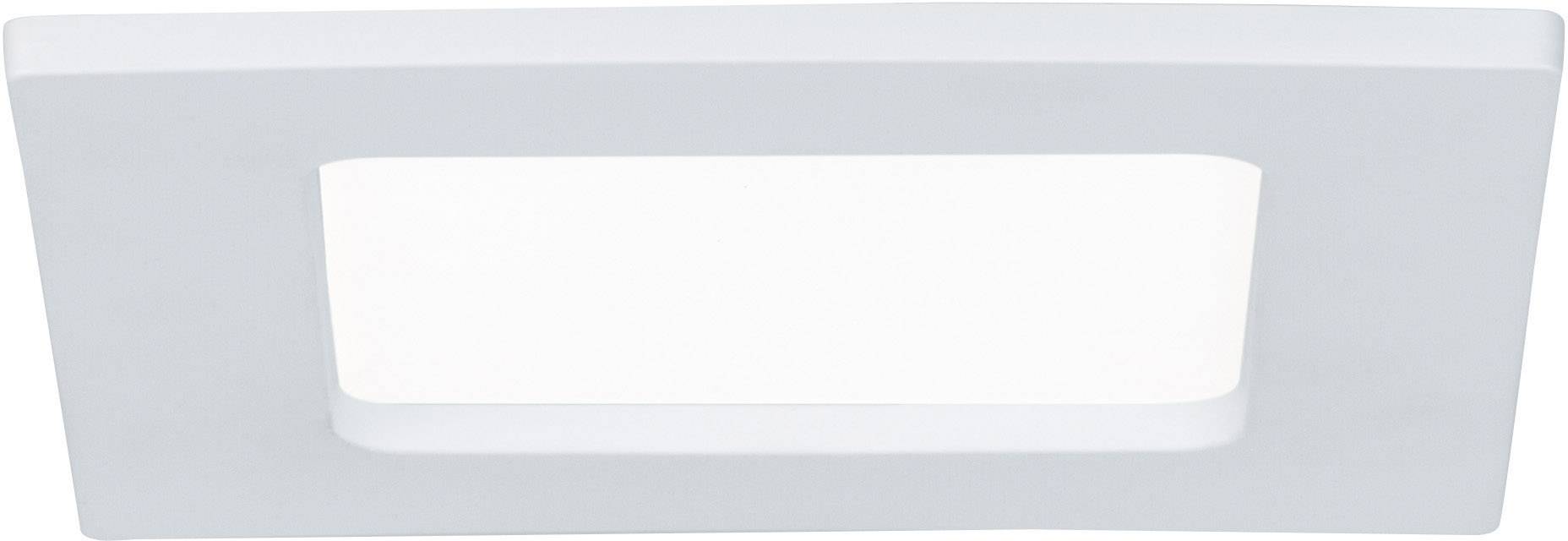 Obdélníkové bílé LED stropní světlo s jednoduchým designem. Ideální pro moderní interiéry.
