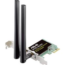 PCIe, Wi-Fi Wi-Fi Plug-in karta Asus PCE-AC51, 750 Mbit/s
