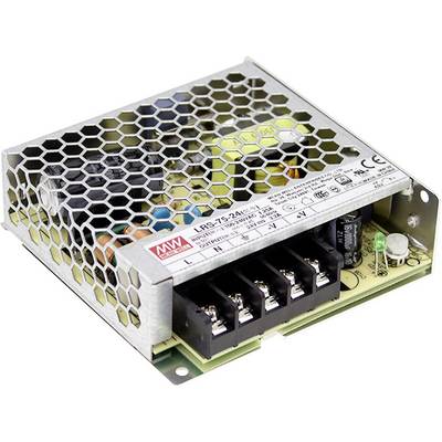 Napájecí zdroj v otevřeném kovovém krytu s několika přípojkami a elektronickými komponenty, vhodný pro průmyslové aplikace.