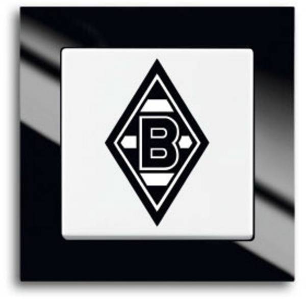 Busch-Jaeger  vestavný přepínač  Axcent bílá, černá 2000/6UJ/05  1 ks