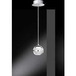 LED závěsný lustr WOFI Fulton 6740.01.01.0000, 6 W, teplá bílá, chrom